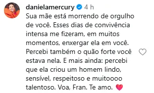 
					Daniela Mercury abre o coração e se declara para filho de Preta Gil
				
				