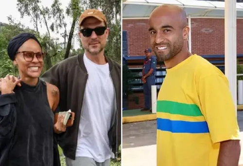 
					Famosos votam no 1º turno das Eleições 2026; veja fotos
				
				