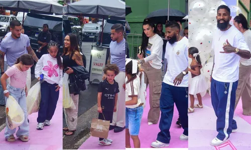 
					Festa de 3 anos de Mavie, filha de Neymar, reúne famosos e jogadores; veja quem passou por lá
				
				