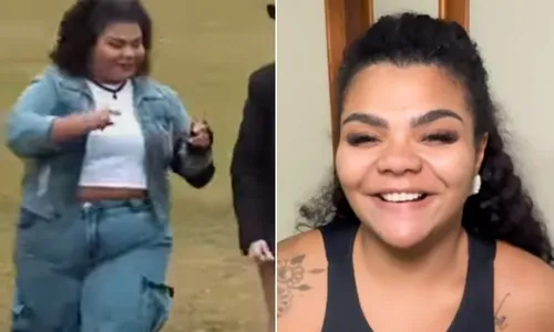 
					Filha de Arlindo Cruz exibe antes e depois de perder 43kg com look usado em 'A Fazenda'; compare
				
				