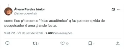
					Gil do Vigor rebate jornalista após ser chamado de 'falso acadêmico'; saiba quem é
				
				