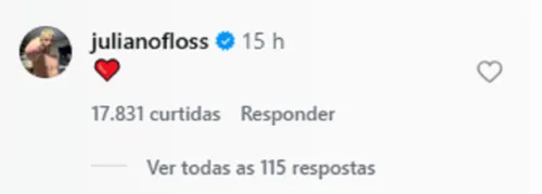 
					Juliano Floss tem gesto inesperado com Marina Sena e web vai à loucura
				
				