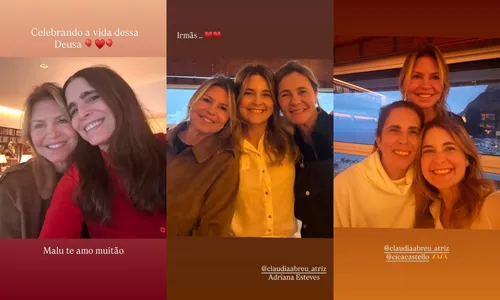 
					Malu Mader reúne time de famosas ao completar 60 anos; saiba como está a vida da atriz hoje
				
				
