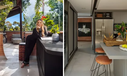 
					Mansão de Danielle Winits tem escritório de vidro e vista deslumbrante para o mar; veja fotos
				
				