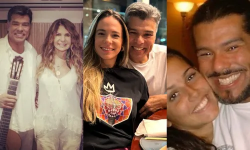 
					Maurício Mattar se casa com jornalista 25 anos mais nova; ator foi casado com Elba Ramalho e namorou Angélica e Paolla Oliveira
				
				