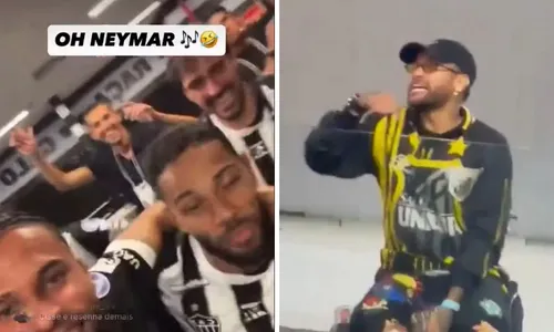 
					Neymar vira piada de jogadores do Atlético após eliminação do Santos
				
				
