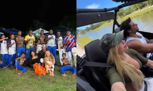 
					Quem é Rafaela Mesquita: namorada de Jesus Luz teve Lady Gaga como 'cupido' e curte viagem para a Bahia
				
				