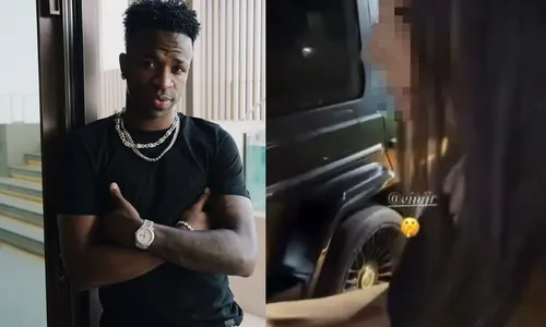 
					Vaza vídeo íntimo de mulheres em festa em mansão luxuosa de Vini Jr., em Madri; ASSISTA
				
				