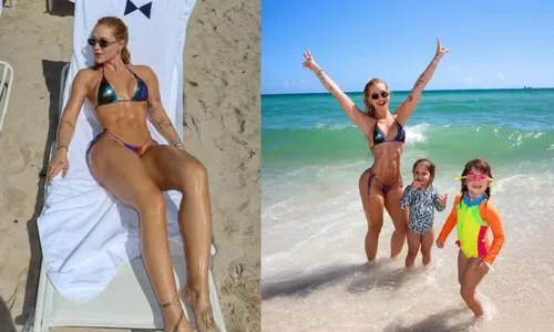 
					Virginia esnoba Vini Jr. e posa com filhas em destino paradisíaco luxuoso: 'A vida presta muito'
				
				