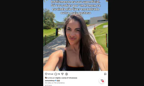 
					Virginia se reaproxima de Zé Felipe e curte postagem sobre esquecer ex: 'Homem mais gostoso'
				
				