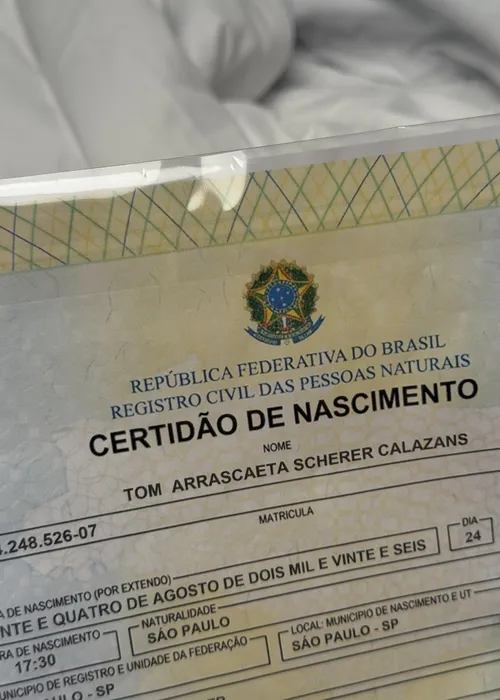 
					Filha de Xuxa choca ao batizar filho com nome de craque do Flamengo
				
				