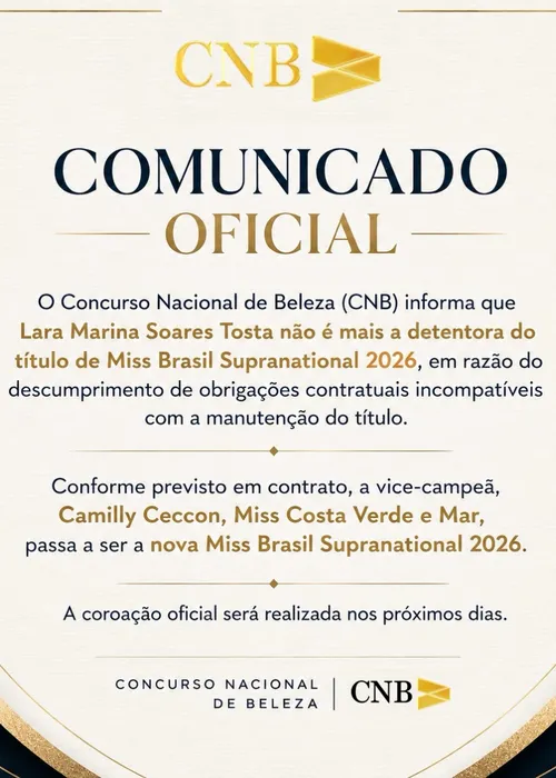 
					Quem é a Miss Brasil que perdeu título após descobrir gravidez
				
				