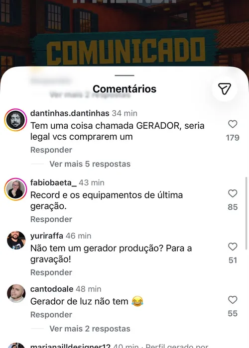 
					A Fazenda 18: Record é massacrada após pane em transmissão: 'Vergonha'
				
				