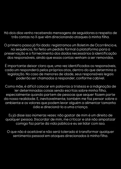 
					Entenda por que Amanda Kimberlly acionou a polícia após caso grave com filha de Neymar
				
				