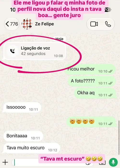 
					Ciúmes? Virginia expõe reclamação de Zé Felipe em ligação após foto publicada
				
				
