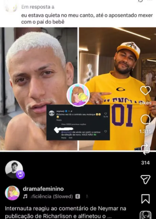 
					Gabriel Medina causa polêmica após compartilhar alfinetada contra Neymar Jr: 'Aposentado'
				
				