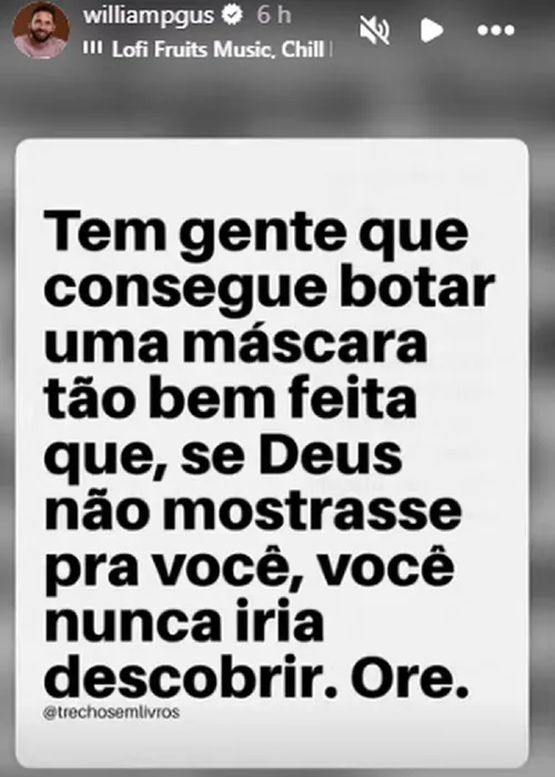
					Irmão de Virginia manda recado após treta com mãe e amigos: 'Máscara'
				
				