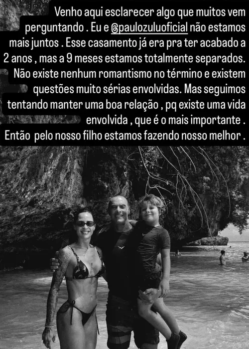 
					Quem é Elaine Quisinski, ex de Paulo Zulu que detonou 'flerte' com Nívea Stelmann
				
				