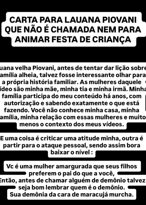 
					Rico Melquiades sobe o tom e rebate Luana Piovani após ataque da atriz: 'Demônia'
				
				