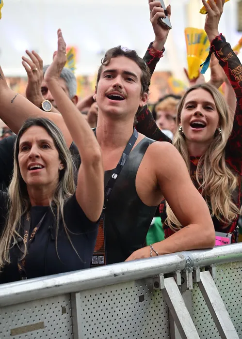 
					Rock in Rio: namorado de Pedro Sampaio rouba a cena na grade do show
				
				