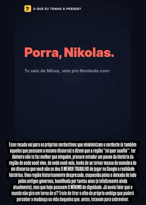 
					Yanne, goleira do Bahia, manda recado e web aponta indireta para Willian José: 'Procure estudar'
				
				
