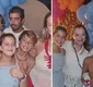 
                  Luana Piovani, Pedro Scooby e Cintia Dicker surgem juntos em festa