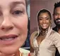 
                  Luana Piovani briga por conta de Arlindinho em samba e cita Januza