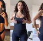 
                  Paula Amorim mostra corpo pós-parto e impressiona com peso atual
