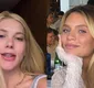 
                  Virginia celebra encontro com esposa de Endrick e desabafa: 'É f*da'