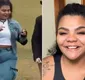 
                  Filha de Arlindo Cruz exibe antes e depois de perder 43kg com look usado em 'A Fazenda'; compare