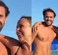 
                  Giulia Gam exibe fotos raras ao lado de filho que teve com Pedro Bial; conheça Theo Bial