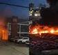 
                  Incêndio atinge concessionária e população tenta salvar veículos na Bahia
