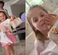 
                  Maria Flor, filha de Virginia e Zé Felipe, rouba a cena após receber presente com valor astronômico