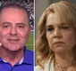 
                  Narrador da Globo interrompe jogo do Brasil e manda recado para vilã de 'Quem Ama Cuida'