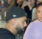
                  Rafaella Santos dá 'bronca' em Gabigol na saída do aniversário de Mavie; veja leitura labial