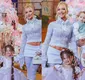 
                  Virginia Fonseca posta álbum especial junto com Zé Felipe em festão de luxo da filha; veja fotos