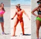 
                  Famosas fazem treino funcional em praia do Rio de Janeiro