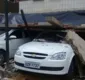 
                  Muro de prédio desaba e atinge carros em Cajazeiras V