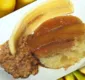 
                  Gosta de paçoca? Aprenda a fazer torta de banana com ela