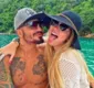 
                  Aline pede a amigos que vigiem Fernando por ciúme de Nicole Bahls