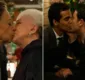 
                  Em último capítulo de 'Babilônia', beijos gays movimentam as rede