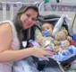 
                  Bebê com menos de um ano completa 3 meses com coração artificial