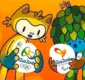
                  Selos com mascotes dos Jogos Olímpicos são lançados no Rio