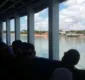 
                  Lancha com mais de 200 pessoas encalha em Mar Grande