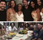 
                  Rodrigo Santoro e outros famosos almoçam na casa de Dona Canô