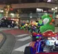 
                  Mario Kart Go! Em Tóquio turistas pilotam Mario Karts reais