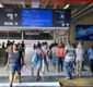 
                  Chuva provoca queda de galhos e 'alagamento' na Estação da Lapa