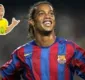 
                  Meia Ronaldinho Gaúcho é ‘contratado’ pelo Barcelona