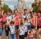 
                  Wesley Safadão curte férias na Disney com a família