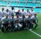 
                  Antes de jogo, Bahia realiza homenagem a Evaristo de Macedo
